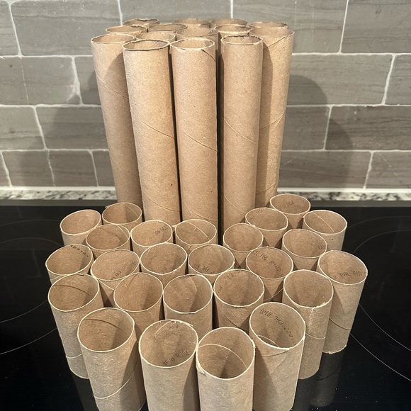 44 Craft Rolls for Crafts, Gardening, or organizing -Paper Towel & Toilet Paper - Picture 9 of 10